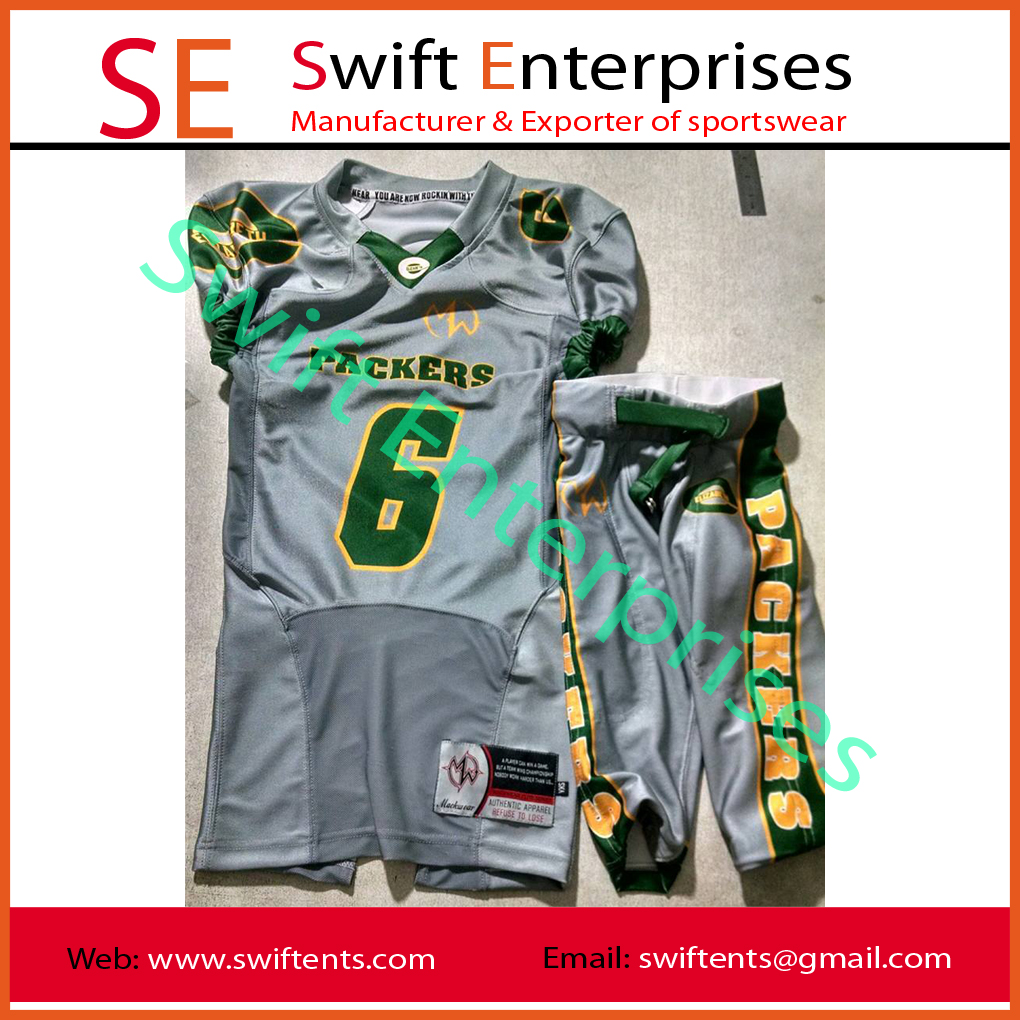 American Football Team Uniform