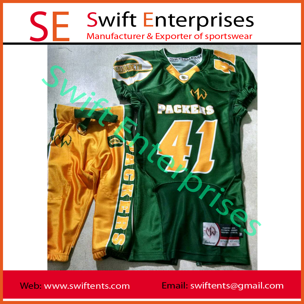 American Football Team Uniform