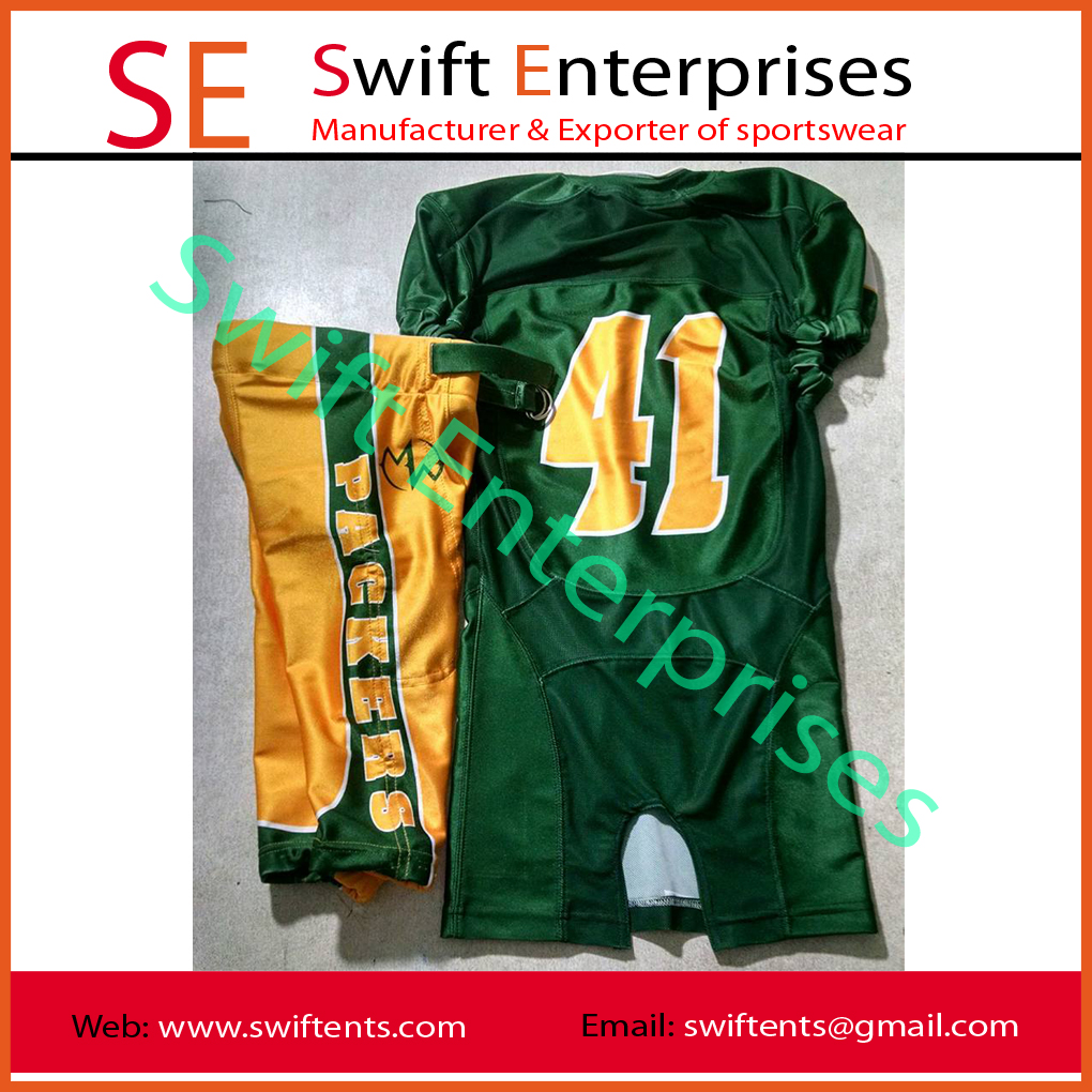 American Football Team Uniform